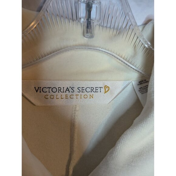 Victorias Secret Collection Floral Embroidered Cream Jacket - Picture 6 of 8
